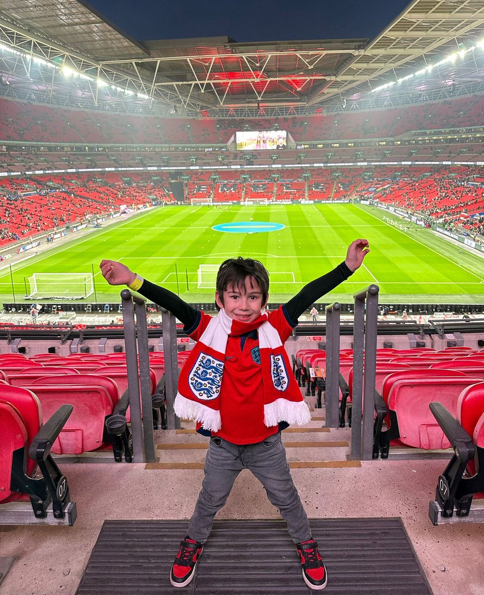 We were delighted to be able to work with @freekicks to give Hugo tickets to watch England vs Belgium! Hugo's family said 'Hugo had the best time at his first ever football match - thank you so much for making it possible.' A big thank you to the Free Kicks Foundation!