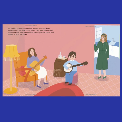 From 5 yrs old John Lennon was in #kinshipcare with his Aunt Mimi & husband George who bought him a mouth organ. His mother Julia visited on a regular basis, she taught him the banjo & bought his first guitar.
careexperienceandculture.com/master/john-le…
LittlePeople, BIG DREAMS series for kids.