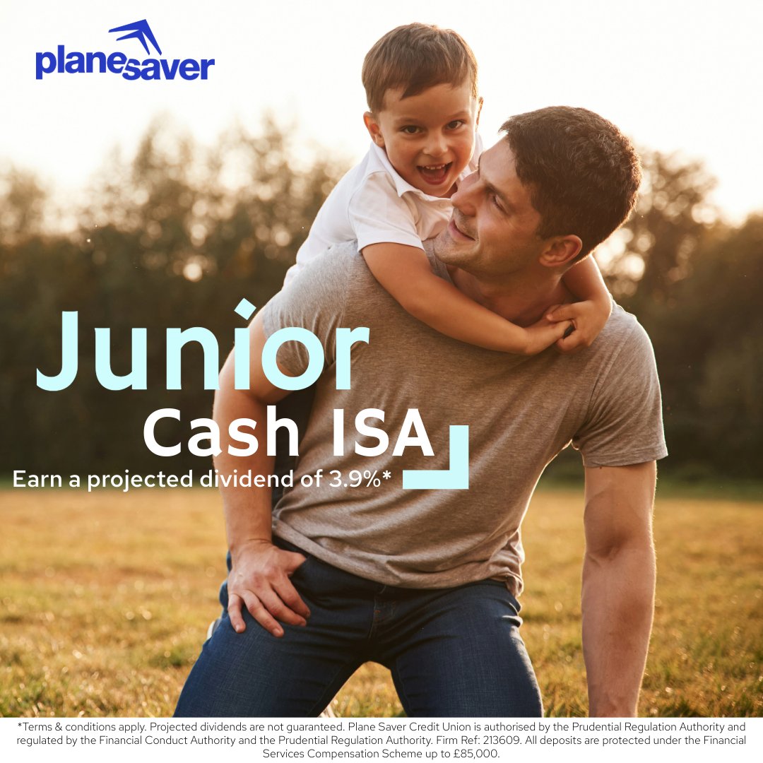 planesavercu's tweet photo. Our Junior Cash ISA has a projected annual dividend rate of 3.9%*. Save from as little as £1 to a maximum of £9,000 per year, and watch their savings grow securely. 

https://t.co/C0OVYiyMjH 🔗 *T&amp;Cs apply.

#JuniorISA #JuniorCashISA #JISA #savings https://t.co/8zfUFWc3ER