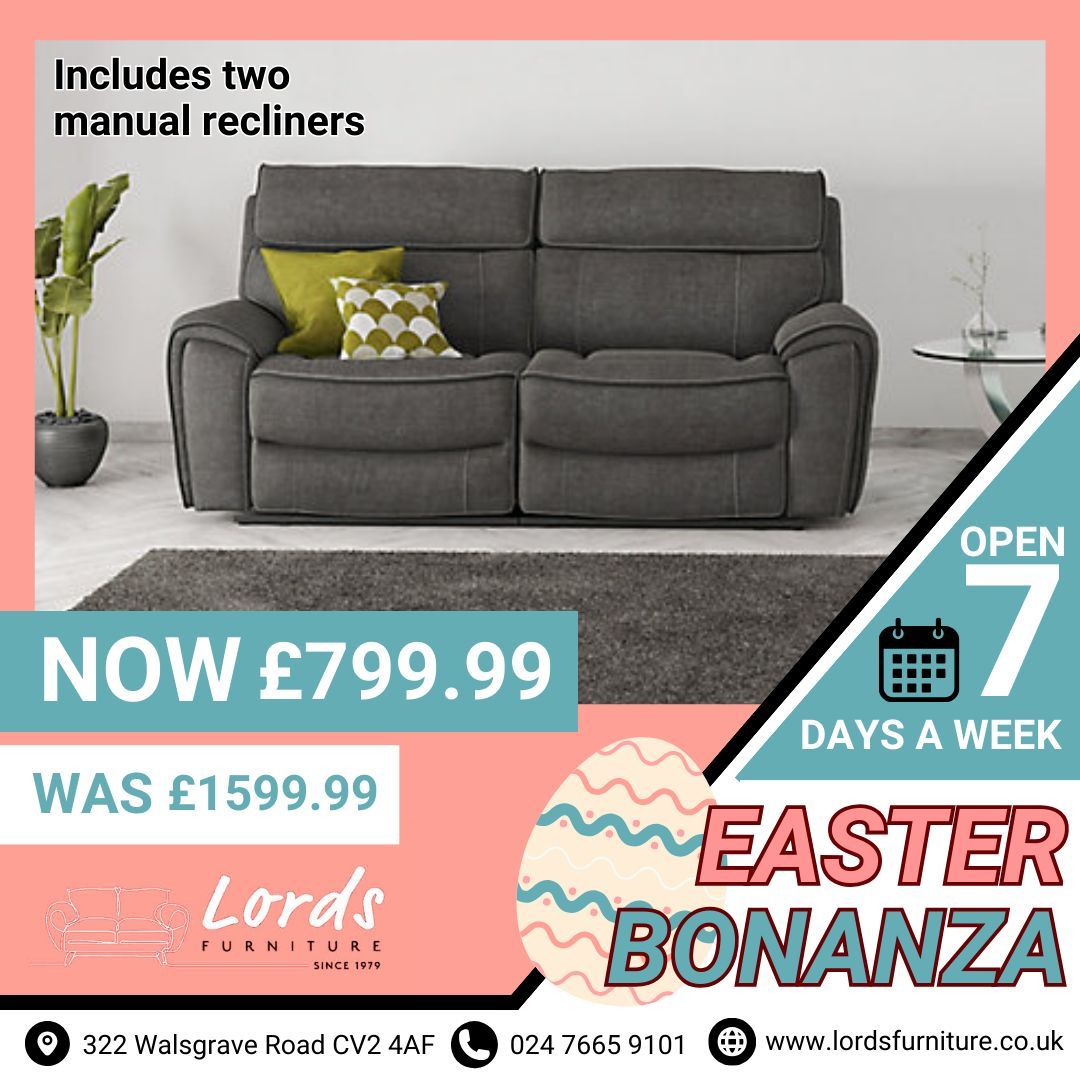lordscoventry's tweet photo. Looking to spruce up your home this spring? 

Look no further! Lords Furniture in Coventry is hosting an Easter Bonanza, with amazing deals on our latest arrivals!

Check out some of the new range…

📍322-324 Walsgrave Road, #Coventry CV2 4AF
📞024 76659101
🚗Free onsite parking https://t.co/vm2OtvqrZB