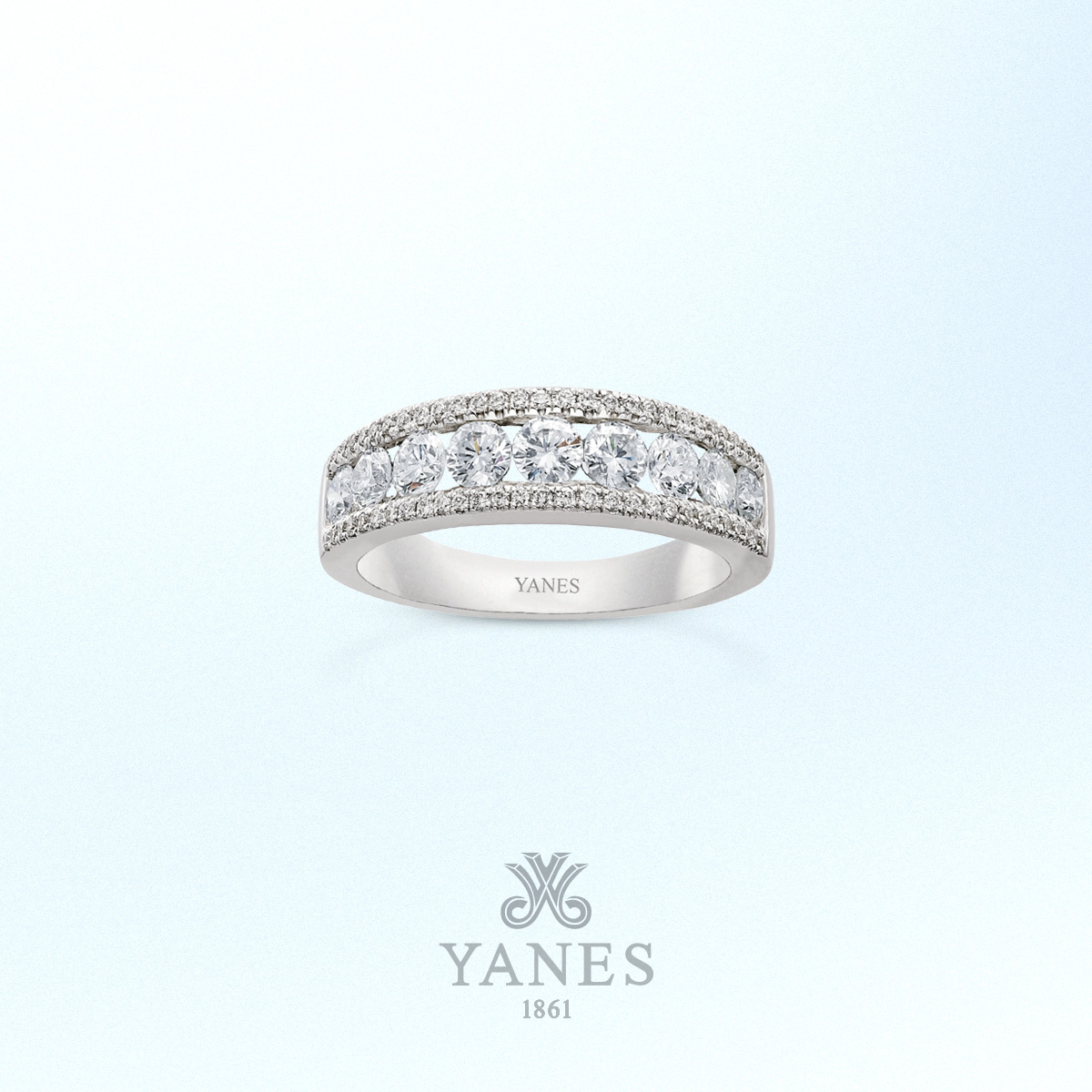 ¿Buscas la alianza perfecta para el día de tu boda? En Joyería Yanes tenemos una amplia selección de alianzas de diamantes que podrás personalizar y hacer de este anillo el amuleto que simbolice vuestro amor.
Descubre la colección en yanes.es. 
#joyas #boda