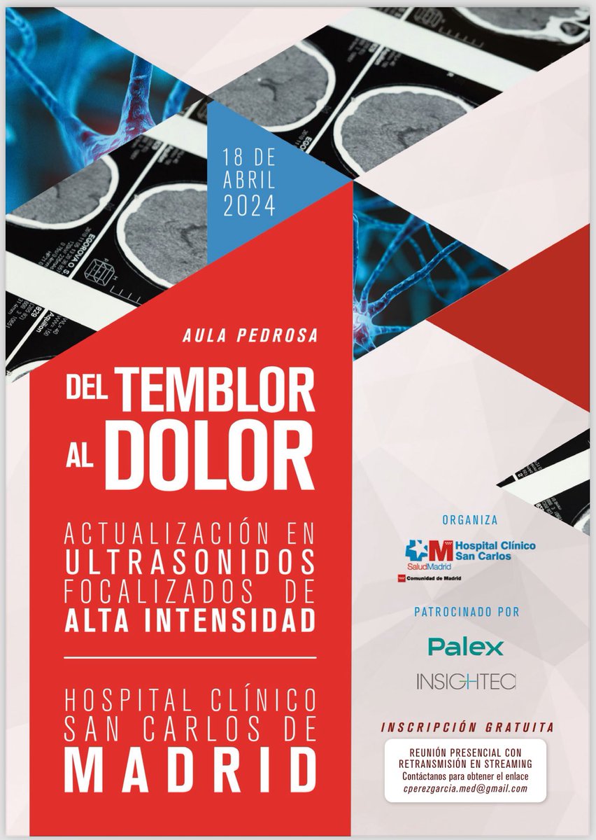 Justcharly9's tweet photo. Este jueves 18 de abril a las 15:30 realizamos en el H Clínico una reunión de actualización de temas candentes del HIFU 🔥”Del Temblor al Dolor”. Tanto presencial u online. Os esperamos!! https://t.co/keD6yVv9TO