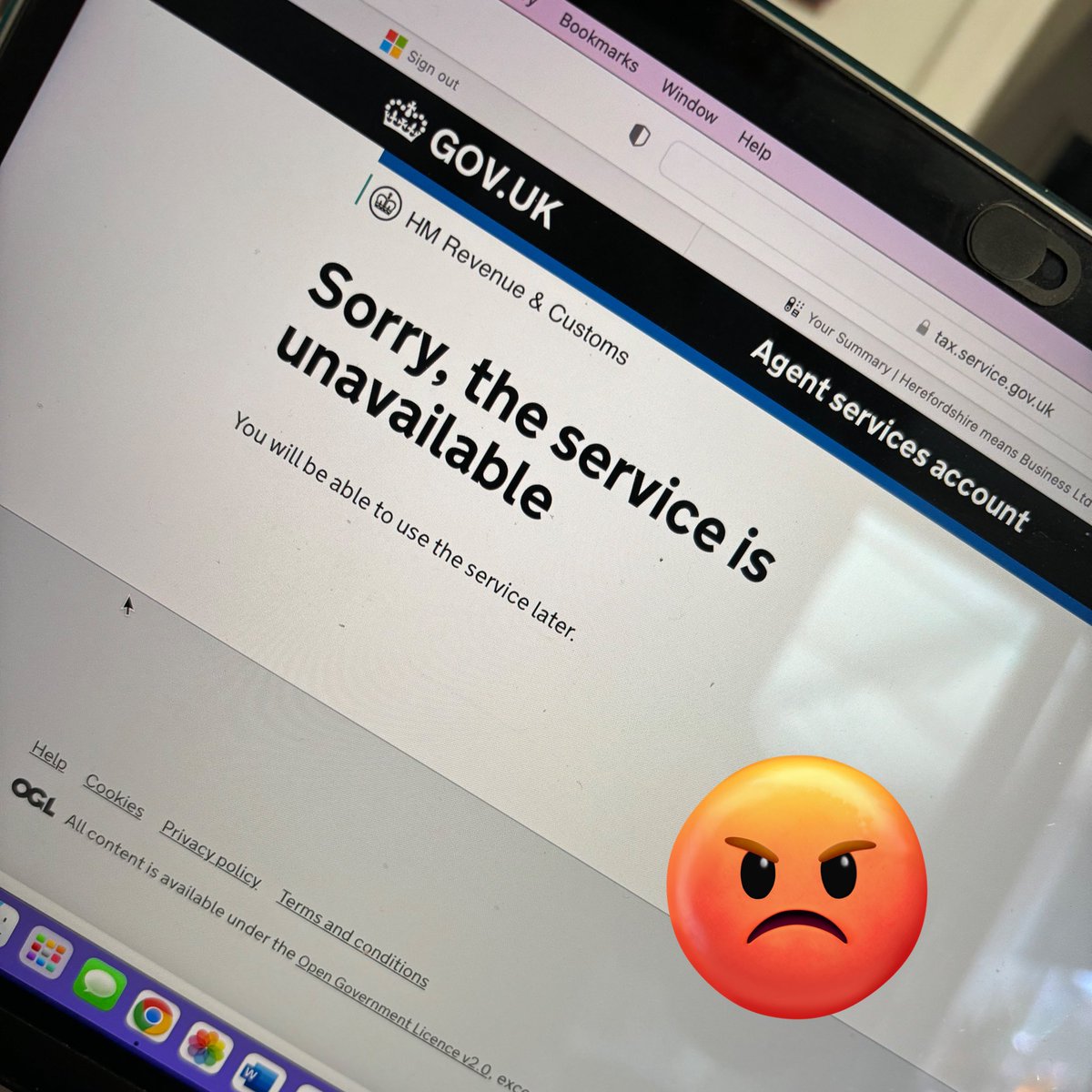 Not a great start to the week! <a href="/HMRCgovuk/">HM Revenue & Customs</a> <a href="/HMRCcustomers/">HMRC Customer Support</a>  #Bookkeeping4u #HMRC #Xeros4Heroes