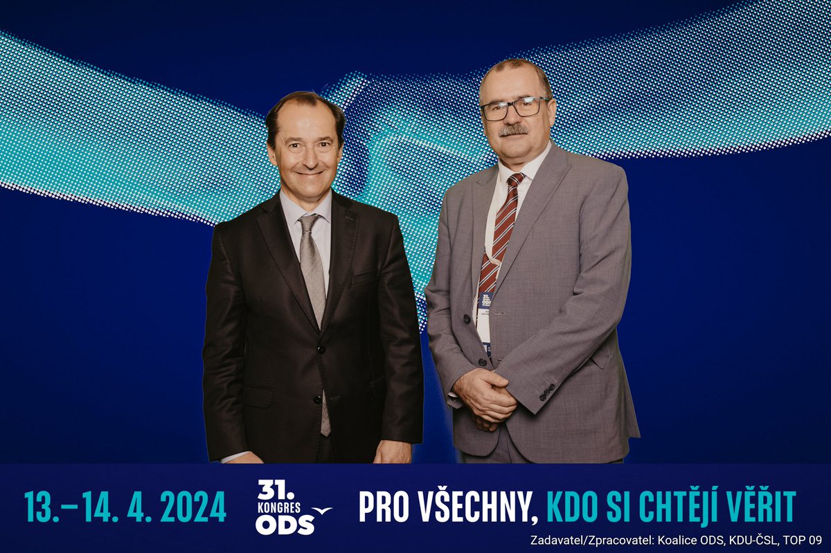 Představení kandidátů ODS na listině <a href="/SpoluKoalice/">Koalice SPOLU</a> pro volby do EP <a href="/Europarl_CZ/">Evropský parlament v Česku</a> v čele <a href="/AlexandrVondra/">Alexandr Vondra</a> na Kongresu <a href="/ODScz/">ODS</a> bylo důstojné. Ve svém vystoupení jsem zdůraznil principy přístupu k reformám 🇪🇺: zachování práva veta, rovnováhy institucí a podporu konkurenceschopnosti EU.