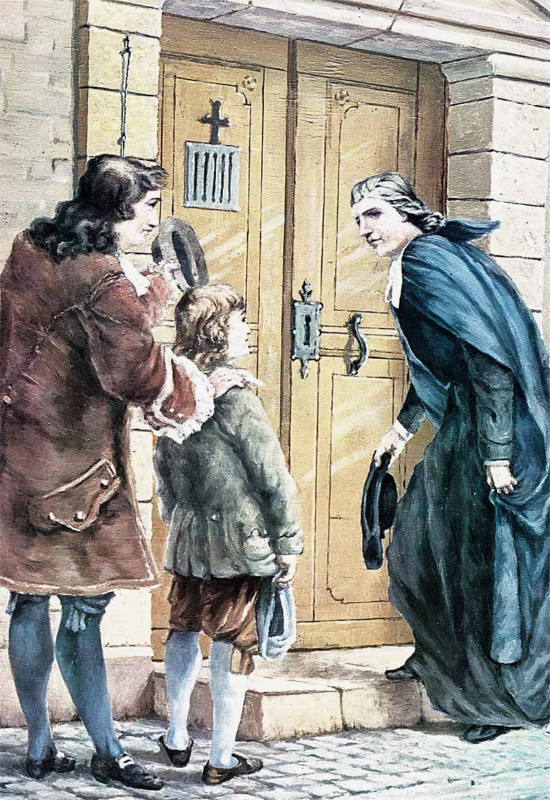 JBDLS_Resources's tweet photo. "Today in 1679 is the accepted date of the opening of the first school in the Parish of St Maurice, Rheims, managed by Adrien Nyel. https://t.co/o9hduFu4hW