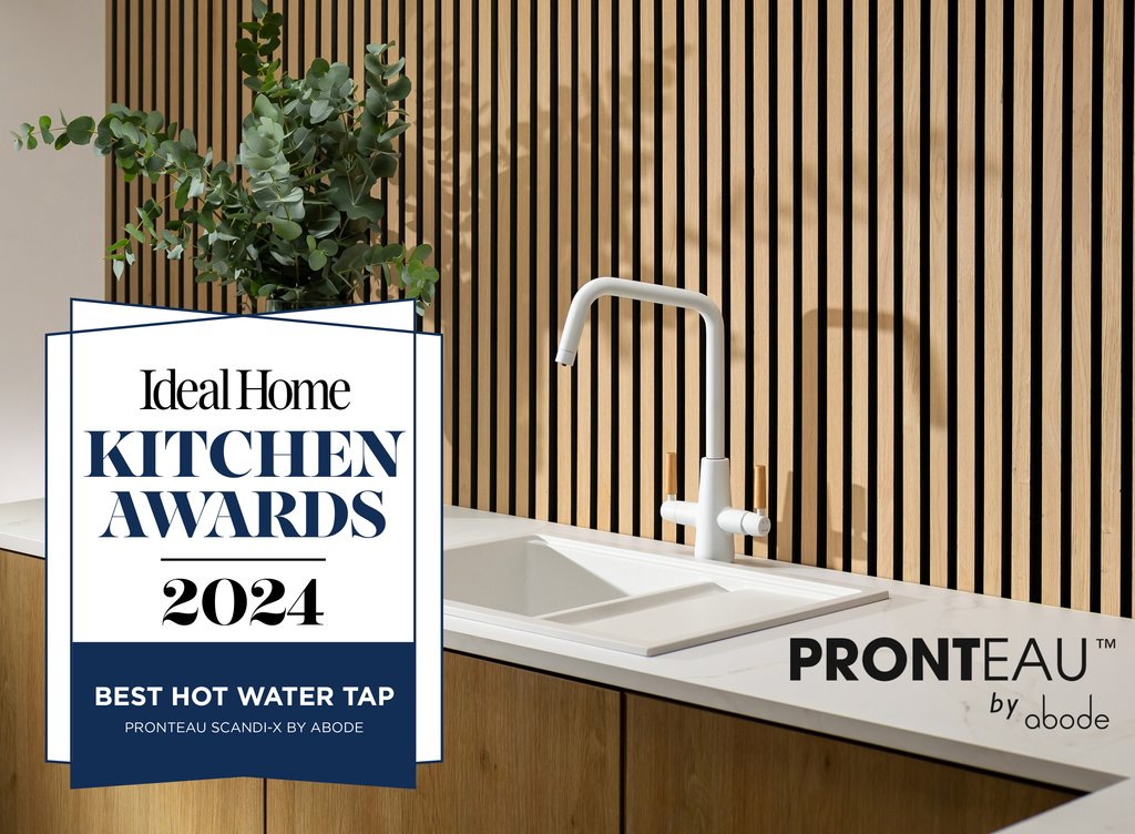 Pronteau Scandi-X has #won 'Best Hot Water Tap' at the Ideal Home Kitchen Awards 2024 🏆 The UK’s first Scandi-style instant hot water tap with distinct design, real wood handles & 3 finishes 🤍🖤🩶 Synchronist was also Highly Commended for ‘Best Small Space Design Solution' 👏👏