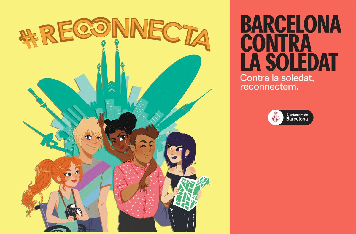 bcn_ajuntament's tweet photo. La jornada "La soledat no és cap joc" oferirà recursos professionals per a la detecció i la prevenció de la soledat no desitjada en la infància, l'adolescència i la joventut.

El 19/04, a l'Espai Jove Les Basses, a #NouBarris.

Inscriu-t'hi i #Reconnecta!

https://t.co/HYaZCE5q5R https://t.co/QcqOYUnlZZ