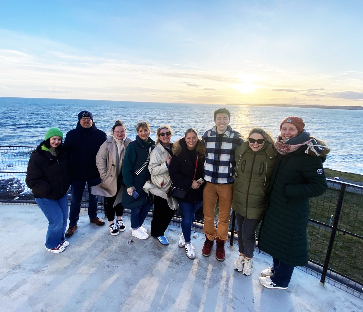 Some truly spectacular scenes were enjoyed during our social club's recent tour of Hook Lighthouse in Wexford! #sunnysoutheast #team #springtime