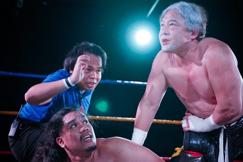 AmbJPNinPH's tweet photo. A powerful day at the Embassy, as we welcomed the Kyushu Pro Wrestling Team, with the iconic TAJIRI! 🎉 Fresh from the KASAYSAYAN 2024, our special guests were a breath of fresh air, vibing about wrestling moves to cultural fusion. Who knew diplomacy could be this exciting? 🇯🇵🇵🇭 https://t.co/NqhkMxBEFx