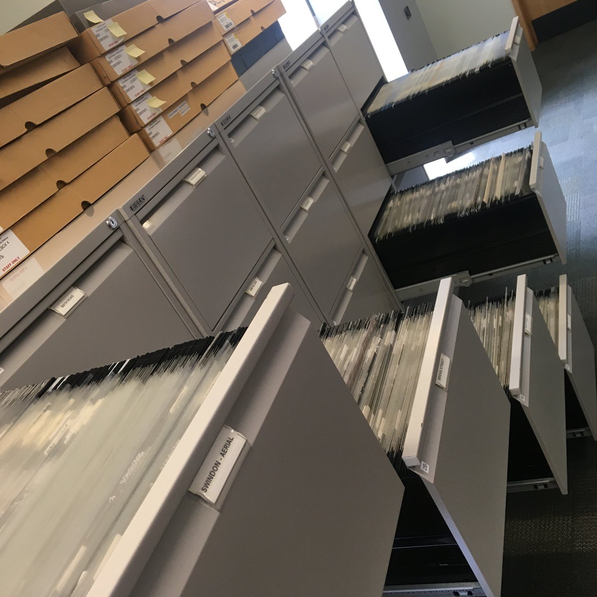 “It’s all online now anyway.” No! Digitisation takes an extraordinary amount of time, money & resources, & presents its own conservation challenges (e.g. how to store the digital files & make them accessible). Nothing beats seeing the original anyway! #ArchiveMyths #Archive30