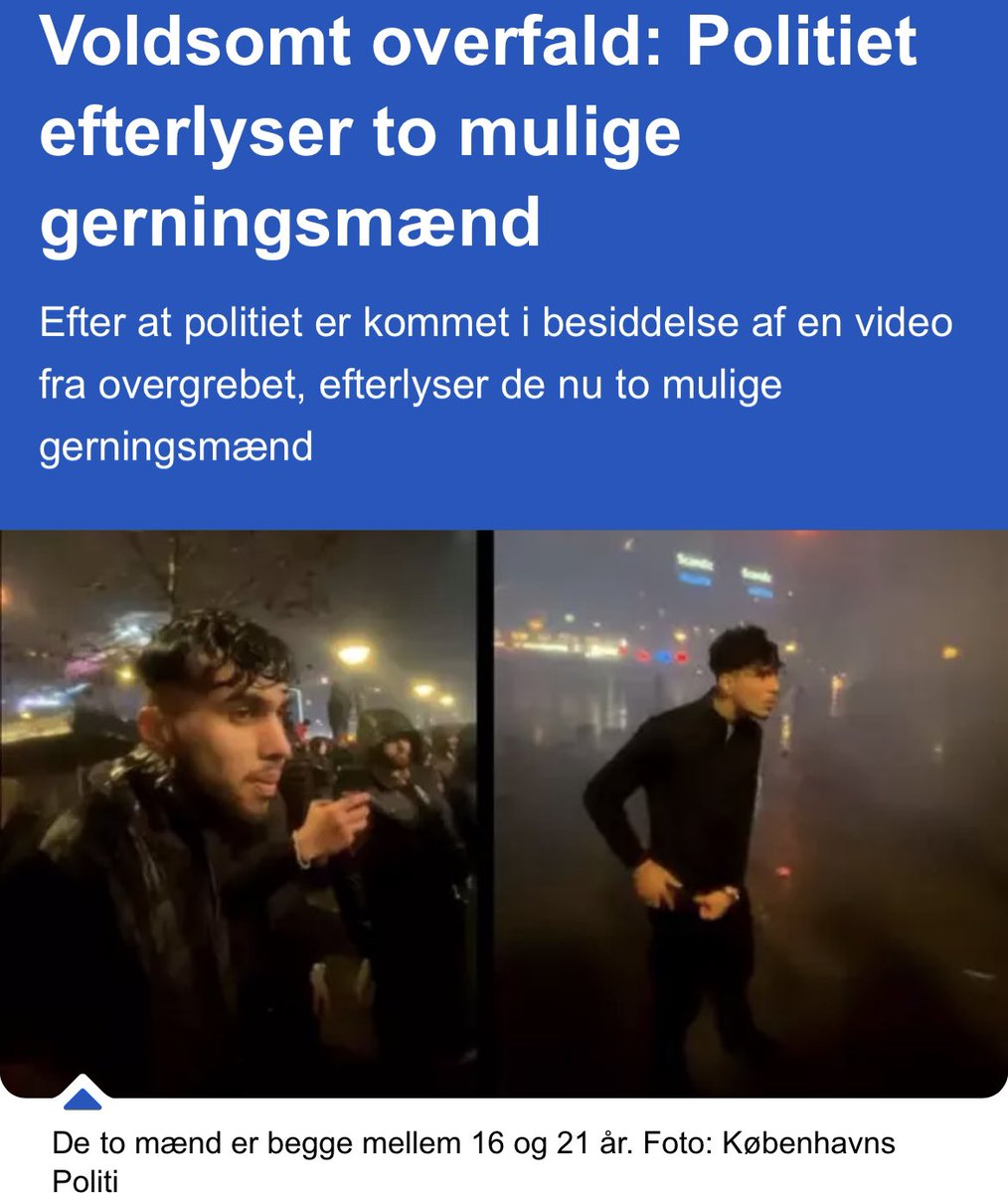 Typisk indvandrervold! Retweet gerne, så vi kan hjælpe politiet med at fange disse slyngler!😡

“Overfaldet blev begået af to unge mænd, der tildelte homofobiske tilråb, sparkede, gav knytnæveslag og skubbede to andre mænd, mens en tredje person filmede det grove overfald.”