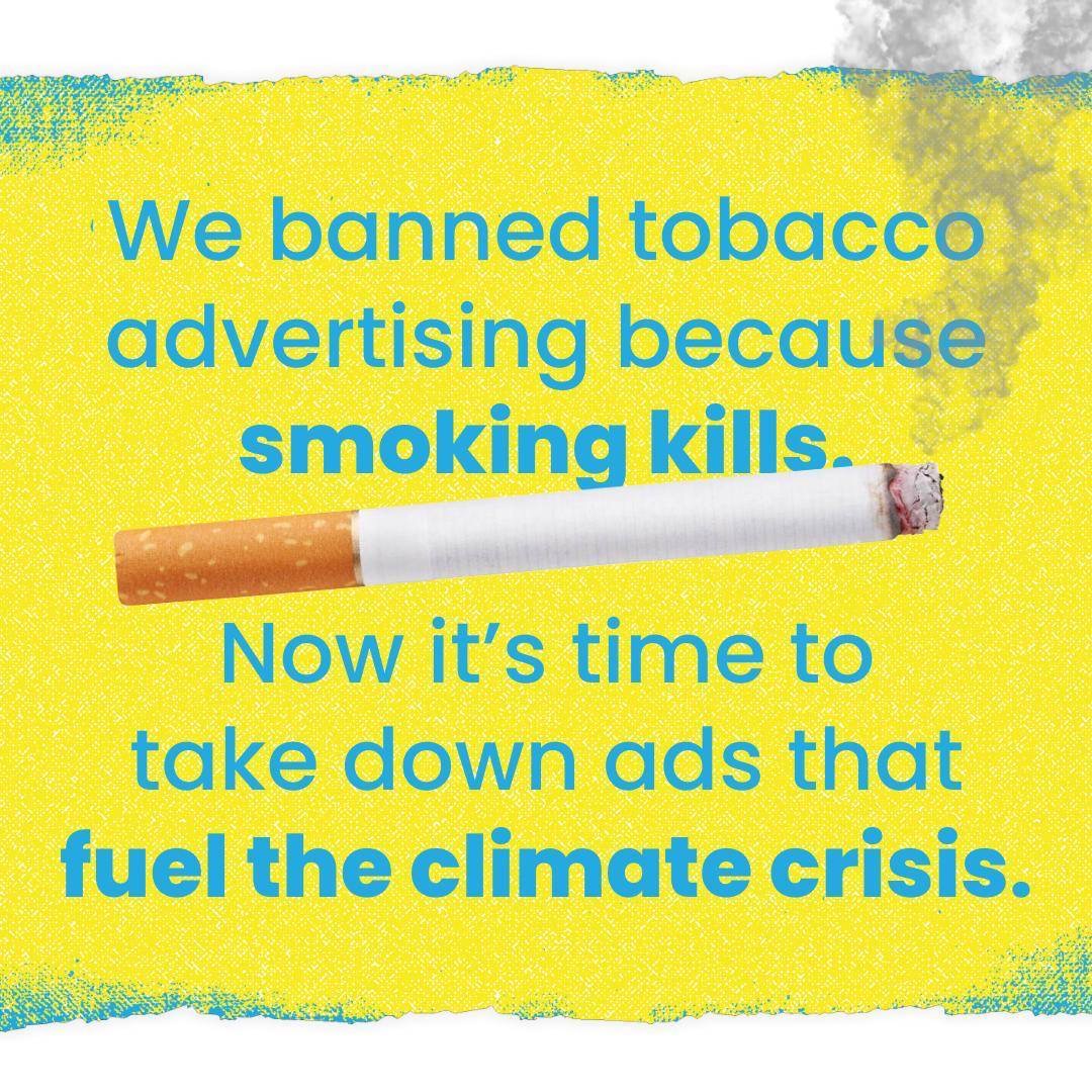 🚫These ads normalise air travel with superficial glamour that hides the true climate impacts of flying. This has to change. 🧼From 15 - 22 April 2024, people across Europe are taking a stand against airline advertising, sponsorship and greenwash in a targeted week of action