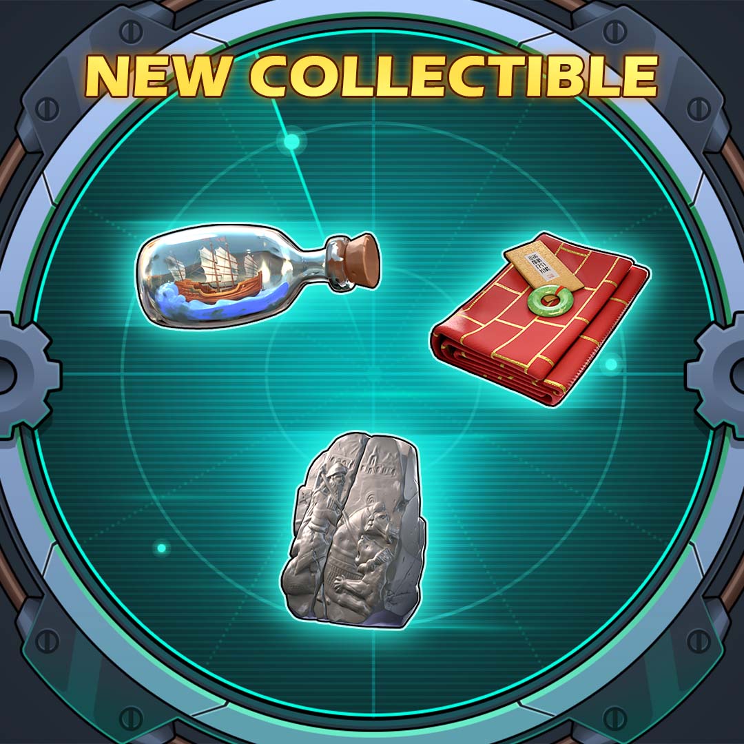 📷Brand new collectibles are now available!
The Collectibles Weekly Limited-Time Event has begun. Complete specific tasks to receive Exploration Starter Cards, used to explore collectibles in the post-apocalyptic world! Collecting precious items will grant you combat bonuses!
