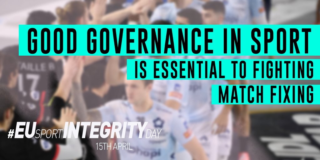 On the 15th of April every year, #EUSportIntegrityDay is an opportunity to show our commitment to fighting against match-fixing! All together to protect the integrity of sport!