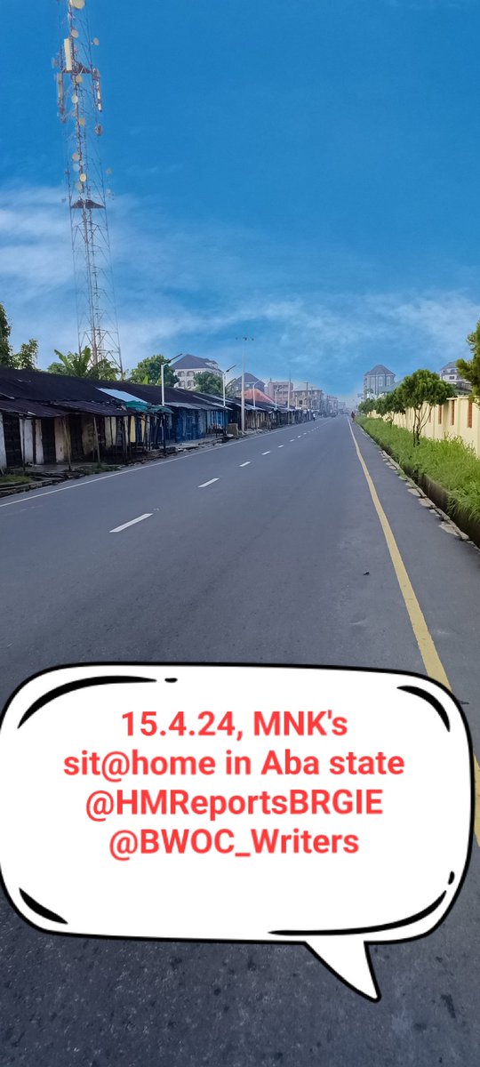 USBGovernment's tweet photo. BIAFRALAND IN UNDER LOCK AND KEY! https://t.co/v216MoX5Em