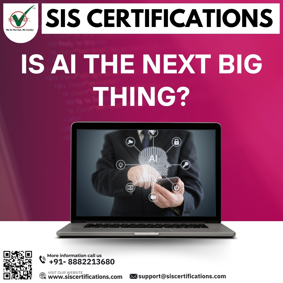 #AI is poised to be the next big thing, revolutionizing industries and daily life. To learn about #AIMS-bit.ly/4cYkEuc and call +91-8882213680, email support@siscertifications.com
#SISCertifications #artificialintelligence #ISO42001 #AIManagementSystem #stockmarketcrash