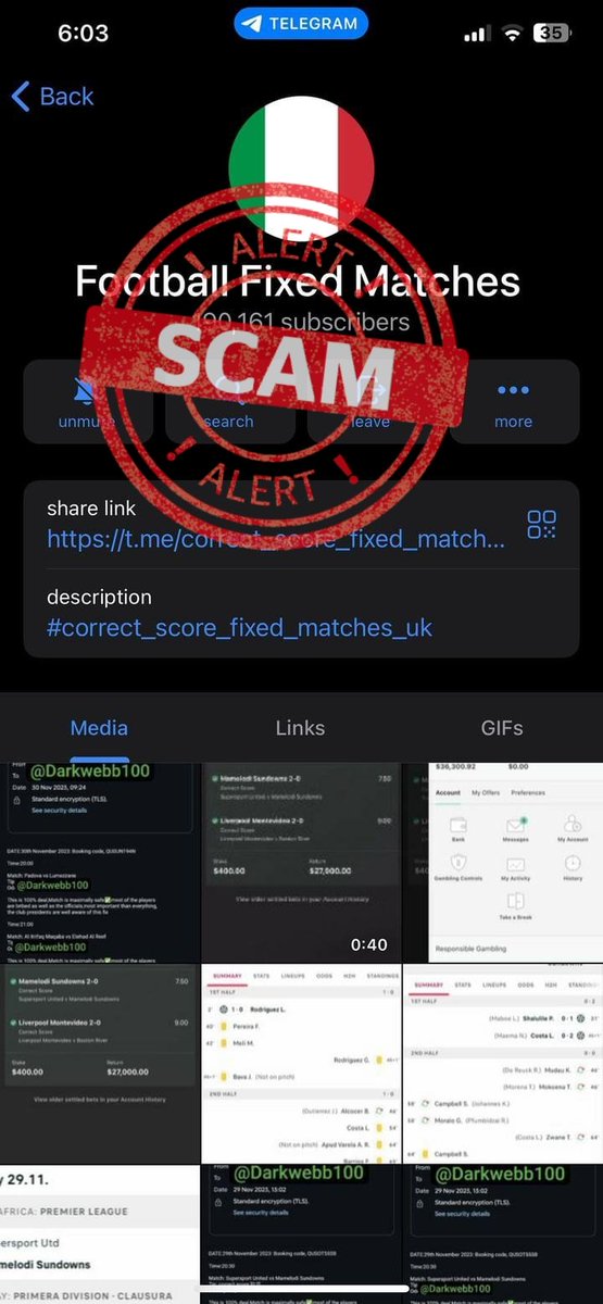 SCAM ALERT 🚨 - Checked & confirmed✅ Massive Report⛔🤬 DON'T TRUST HIM ⛔ #bet #betting #bet365 #fixedmatchesdaily #fixedmatchestoday #worldcup #fixedmatches  #realfixedmatches #fixedmatchestips #worldcup2022  #tips #sportsbettor #fifaworldcup #scam #bettingpredictions