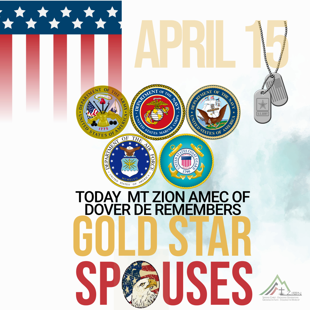 We are grateful for the sacrifice your spouses made.  We are praying for you.  We remember you. #MZDover #GoldStarFamilies #WeRemember #GreatestSacrafice