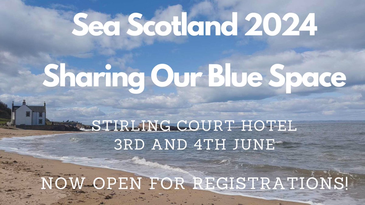 #HappyMonday! This is an exciting week for the Sea Scotland team, with our Making Waves online event on Wednesday🥳. 

Making Waves events are now sold out, but you can join the main #SeaScot24 conference on the 3rd and 4th of June! 👉bit.ly/3T15r2e