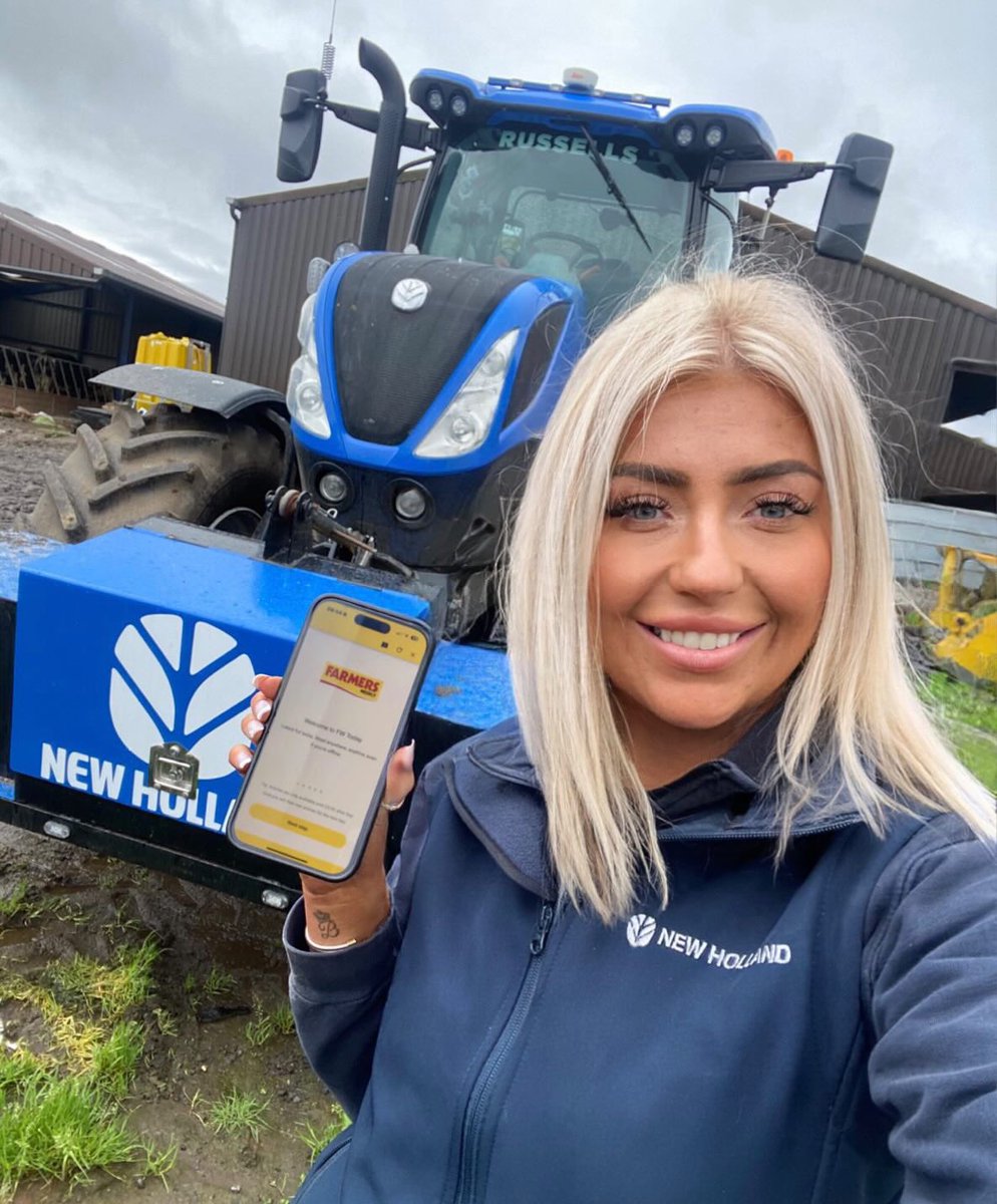 📱 Russells Agriculture Sales Rep Britt Whitworth has been enjoying the new Farmers Weekly news app! DOWNLOAD: fwi.co.uk/sp/app/today