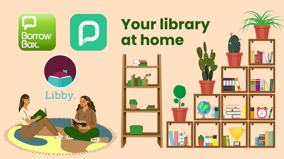 Enjoy your library from home today while we're closed for the #EarlyMayBankHoliday!🫖📲📚 Find eBooks, eAudioBooks & eMagazines and more on @BorrowBox, @LibbyApp & @PressReader using your library card 👇 bit.ly/BHOnlineResour…