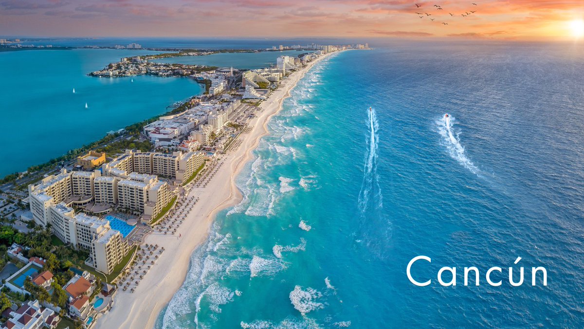 ¡Haz realidad tus sueños de vacaciones en Cancún con Iberojet! Descubre un destino lleno de belleza natural y aventuras emocionantes. 🌴✨ #ElVueloQueSueñas #Iberojet #Cancun 👉bit.ly/3WRZOoG