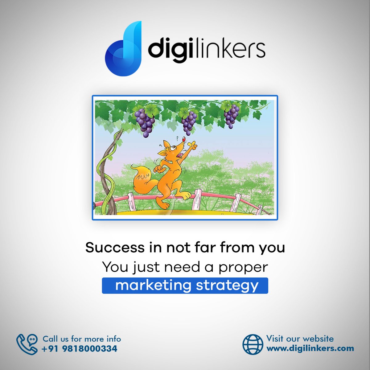 Unlocking success is a journey, and with our tailored digital marketing strategy, we pave the path for you to reach your goals. 

#Digilinkers #DigilinkersMarketing #TailoredMarketing #MarketingStrategy #DigitalSolutions #DigitalMarketingStrategy #MarketingAutomation