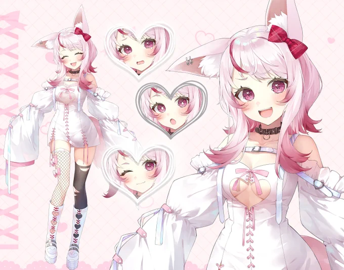 【お仕事報告】 またまた新たに娘ちゃんが生まれました～～!ソフィオネ所属、IRIAMで活動中の狼の女の子桃狼むすび()ちゃんですやさしい癒しボイスでお姉さんに甘えたい人は超おすすめです#新人Vtuber #IRIAM 