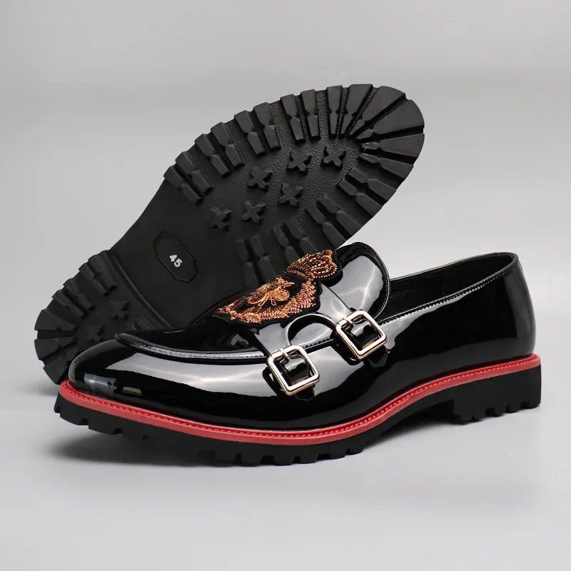HabbyBusiness's tweet image. Stride with confidence in #EmbroideredElegance, where #FashionMeetsFunction. These loafers are not just shoes; they’re a statement. 🥿✨ #MensFashion #StyleStatement #LeatherLuxury #SlipOnSophistication #TrendyFootwear #WalkWithPride #UKTrends #USATrends #FootwearFashion #ShoeGam