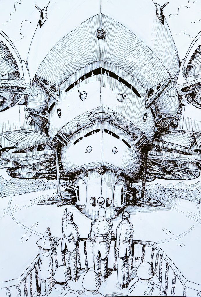 Император Пу И на смотре ин-луна, воздушного броненосца с ядерным реактором, перед первым взлетом.
Вторая Мировая, 17 Вселенная
С прошедшим Днём Космонавтики и Авиации!!!

#17universe #art #myart #artist #день_космонавтики #AU