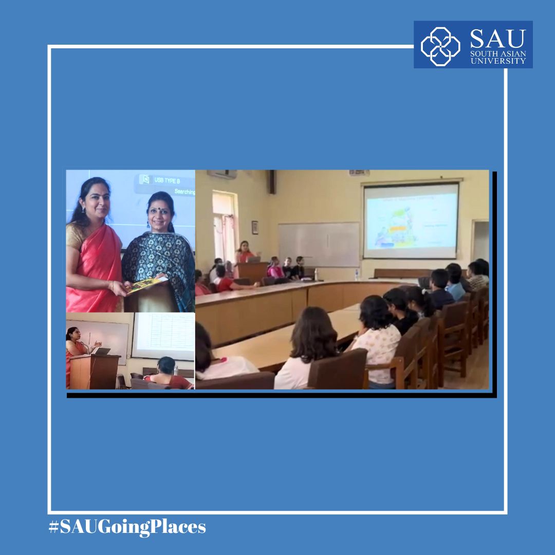 Dr Reshma Rastogi, Associate Professor in the Department of Computer Science, FMCS, delivered a Lecture as a part of a lecture series on Machine Learning at Lady Shri Ram College, DU, on 7 April 2024. The topic of her speech was 'Mathematics Behind Machine Learning”