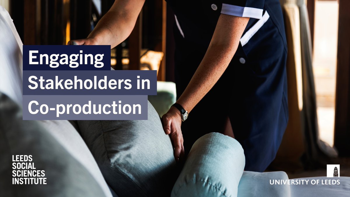 Engaging Stakeholders in Co production. Jo Cutter, Lecturer & Gabriella Alberti, Assoc Prof both from Work & Employment Relations, reflect on the principles of co-production & why it is important to begin discussions with different stakeholders early on. 🔊bit.ly/3vJTnei