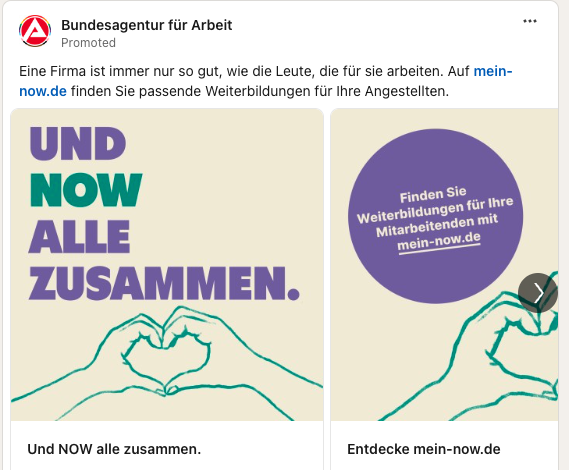 Today's unnecessary #Denglisch: 'Now'