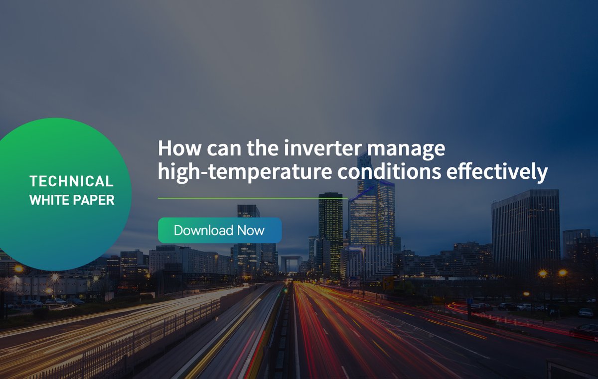 In this white paper, we discuss the common effects of high temperatures on #inverter performance. Furthermore, we provide strategies to manage high temperatures, covering aspects such as installation, #maintenance, monitoring, and more. community.growatt.com/upload/file/Ho…