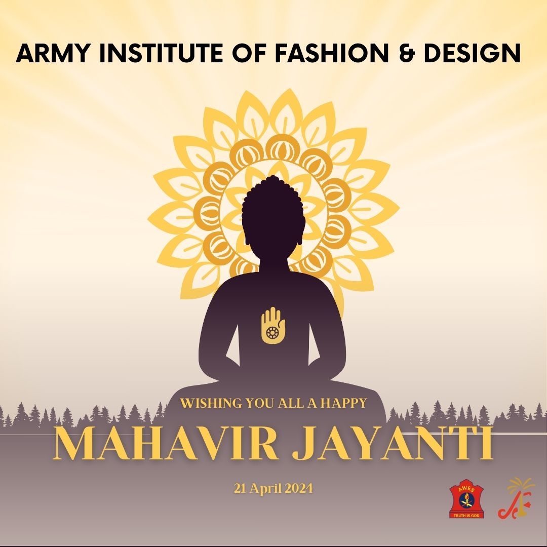 Ahimsa Paramo Dharma! #mahaveerjayanti #hope #admission #fashiondesign #interiordesign @adgpi @IaSouthern @nssibia @Aihmct1 @Def_PRO_Chennai @Prodef_blr @apsprtcbangalor @apsdk @NorthernComd_IA @IAF_MCC @IndiannavyMedia @easterncomd @westerncomd_IA