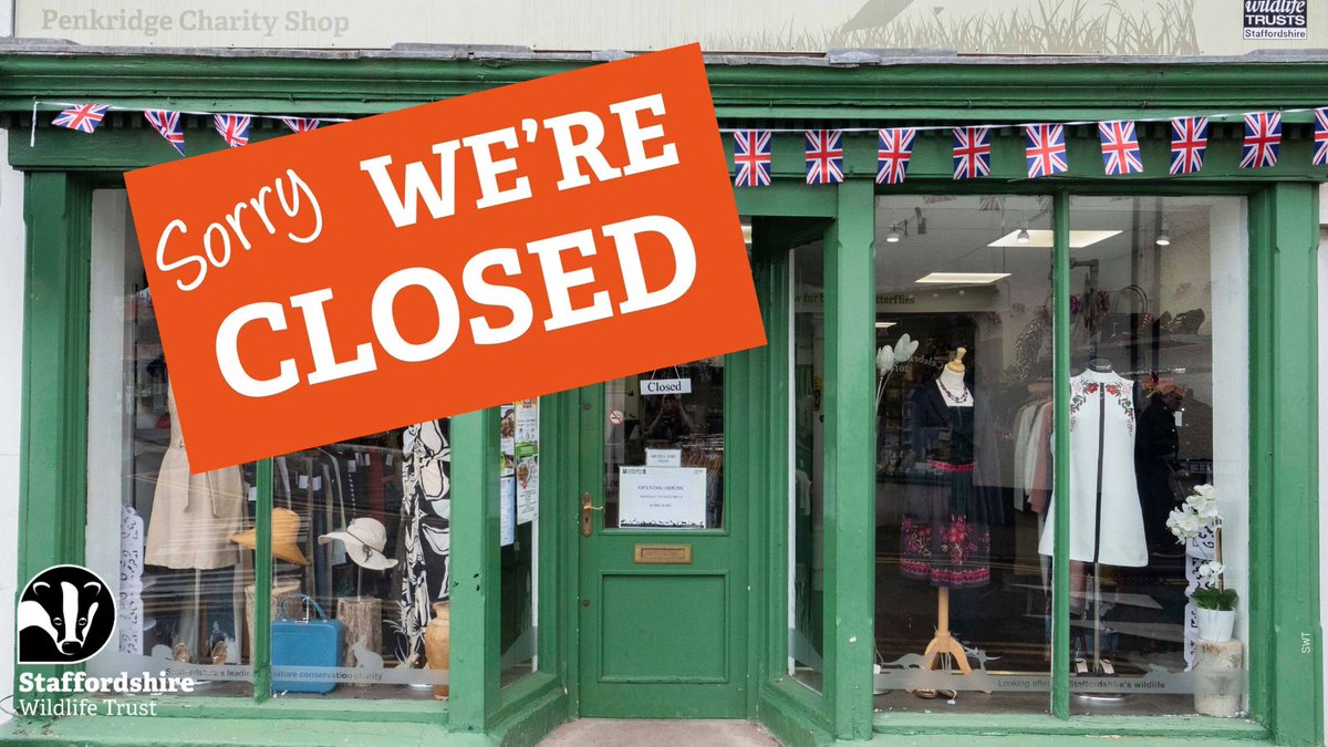 ❗Attention: Our Penkridge Charity shop will be closed today (15/04/2024) due to staff illness. We thank you for your support and will be back up and running soon.