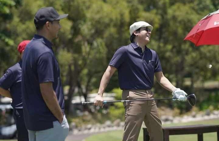 Ang gwapong golfer naman nito 🥰