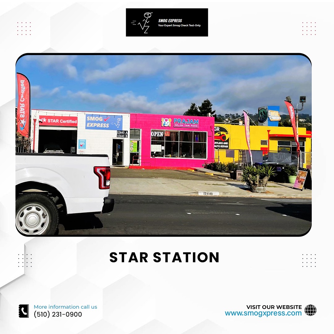 SMOGExpress's tweet image. Need a STAR station for your smog check? Look no further! ⭐ Smog Express is your trusted STAR-certified destination, providing top-notch service and compliance with California's strict emissions standards. Schedule your visit today! 

bit.ly/43YmlU9 

#SMogExpress