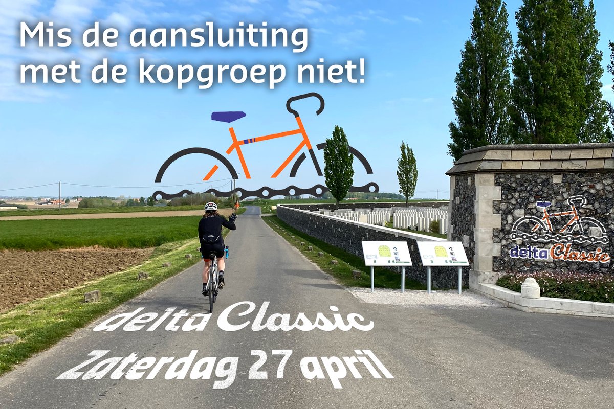 az_delta's tweet photo. 🚵 De inschrijvingen voor de Delta Classic lopen als een trein! Kruip snel in het wiel van de kopgroep zodat ook jij op zaterdag 27 april de eindmeet haalt. 😉 ✍️ Schrijf je snel in via https://t.co/A3tmudsbko #azdelta #deltaclassic #azdeltaclassic #fietsen #kotk https://t.co/QyCqQ3sqSJ