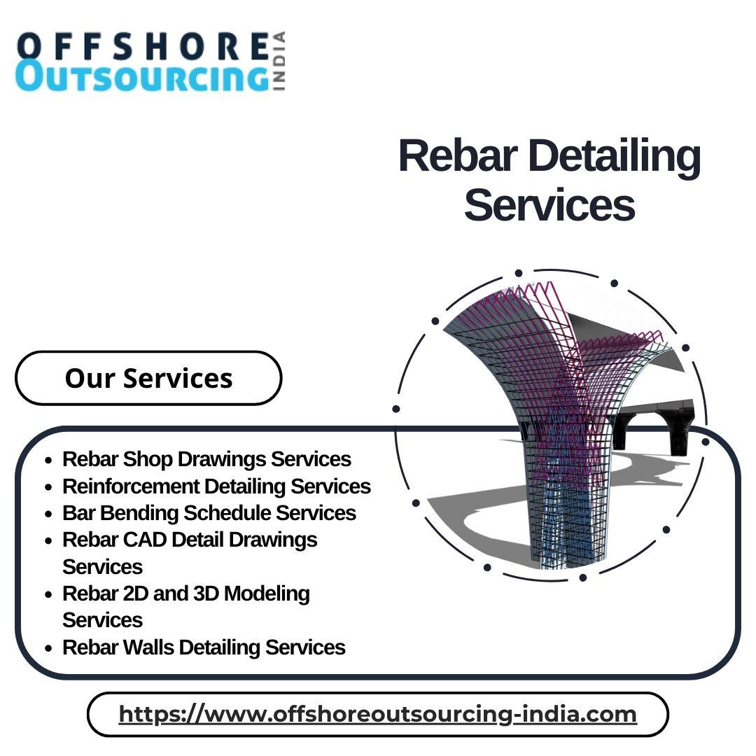 A team of #UnitedStates's finest #rebardetailers at #OffshoreOutsourcingIndia utilize advanced #3DRebarModelingsoftware to detail #reinforcedconcretestructures to elevate your #structuralproject's #structuraldesign.
Visit us
rb.gy/d5zf4u
#NewYork #California #Florida