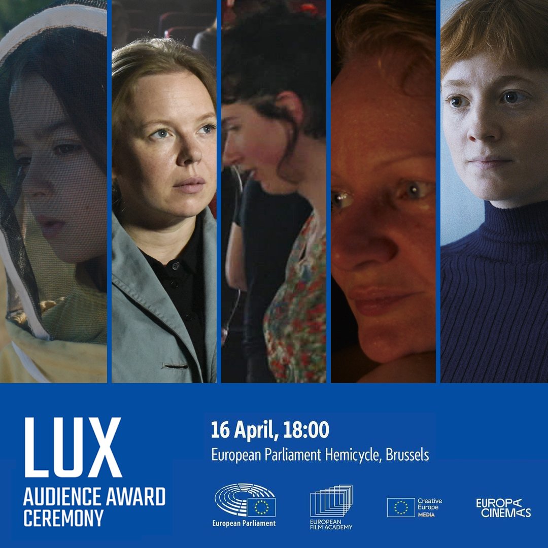 The LUX Audience Award Ceremony 2024 is happening tomorrow at 18:00 at the @Europarl_EN in Brussels! 🎉 👉 Follow the livestream at  bit.ly/3vVO77h 👉 Join the live discussion with the film representatives at 11:00: bit.ly/4cTCONB