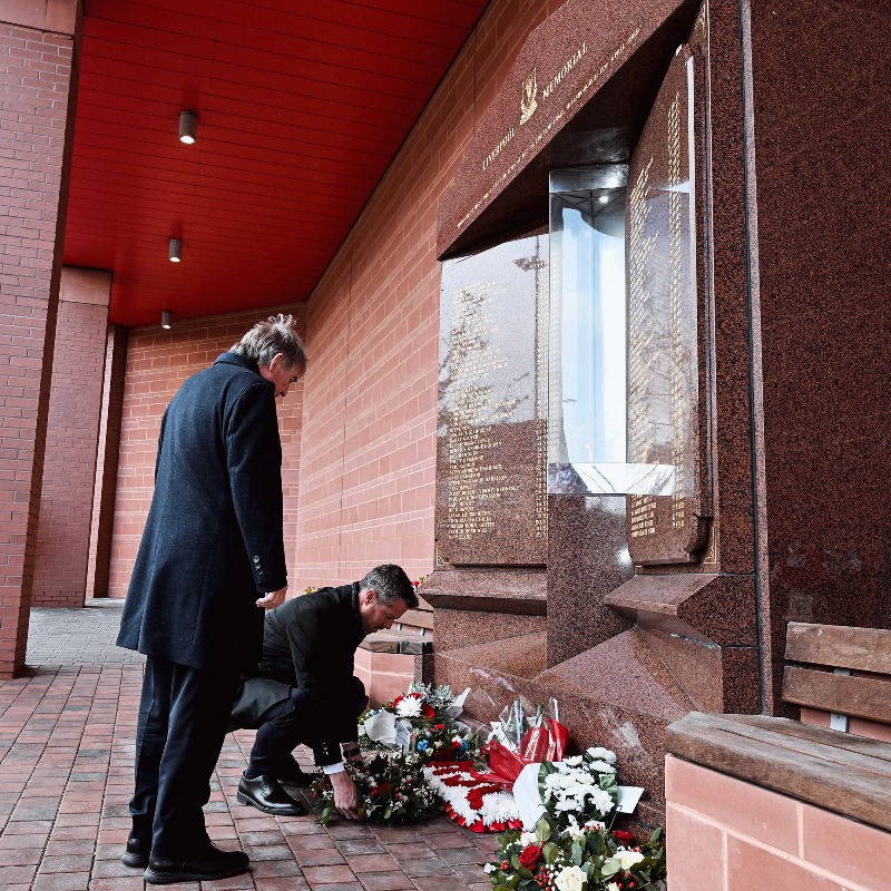 LFC's tweet photo. Tributes are being paid across Liverpool Football Club and the city today to mark the 35th anniversary of the Hillsborough tragedy.