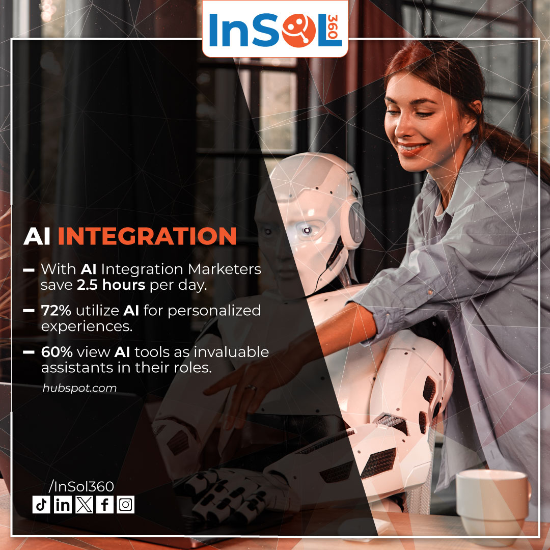 Save time, personalize experiences, and boost efficiency with AI tools. 🚀

@HubSpot
@wyzowl

#AIIntegration #marketingefficiency #smartmarketing #videomarketing #insol360