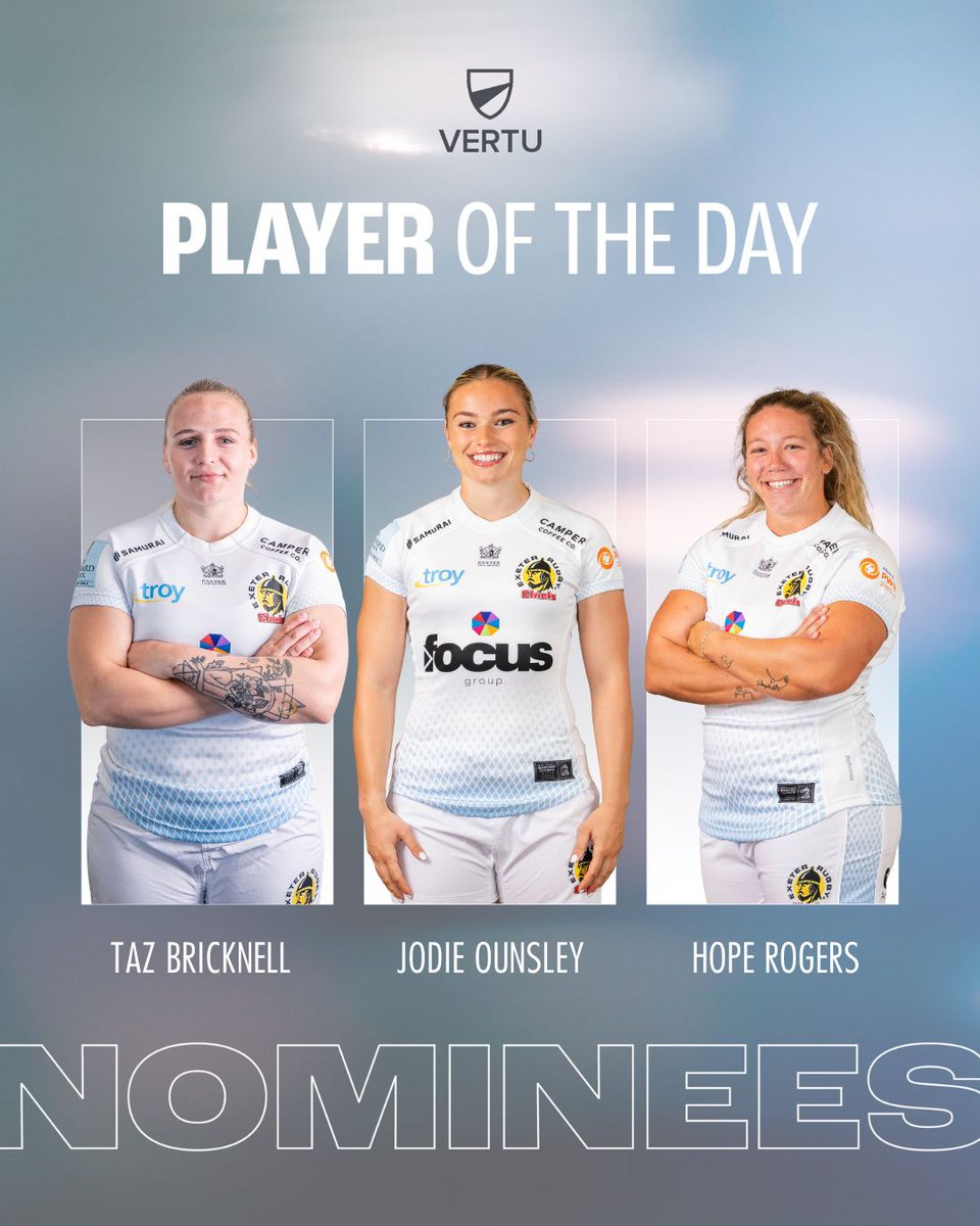 ExeChiefsWomen's tweet photo. Vote for your @vertumotors Player of the Day from our fixture vs Saracens 👊

🤔 Who impressed you the most from our Allianz Cup Semi-Final?

Vote in the poll below 👇 

#JointheJourney | #SARvEXE https://t.co/58sUP39ms8