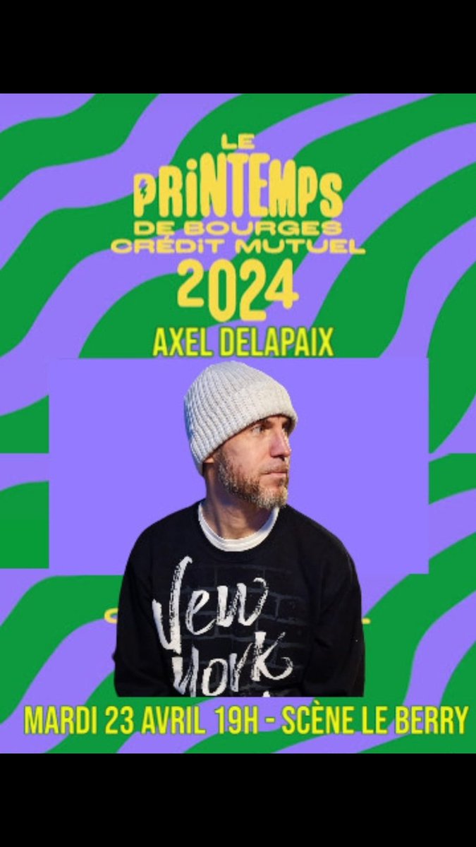 AxelDelapaix's tweet photo. #Printempsdebourges
#Scèneleberry
@PrintempsDB
@Printempsdebourges

Axel Delapaix 🎛🎹📜🖋🎧🎙🗓🗝 https://t.co/7q1X53urMi