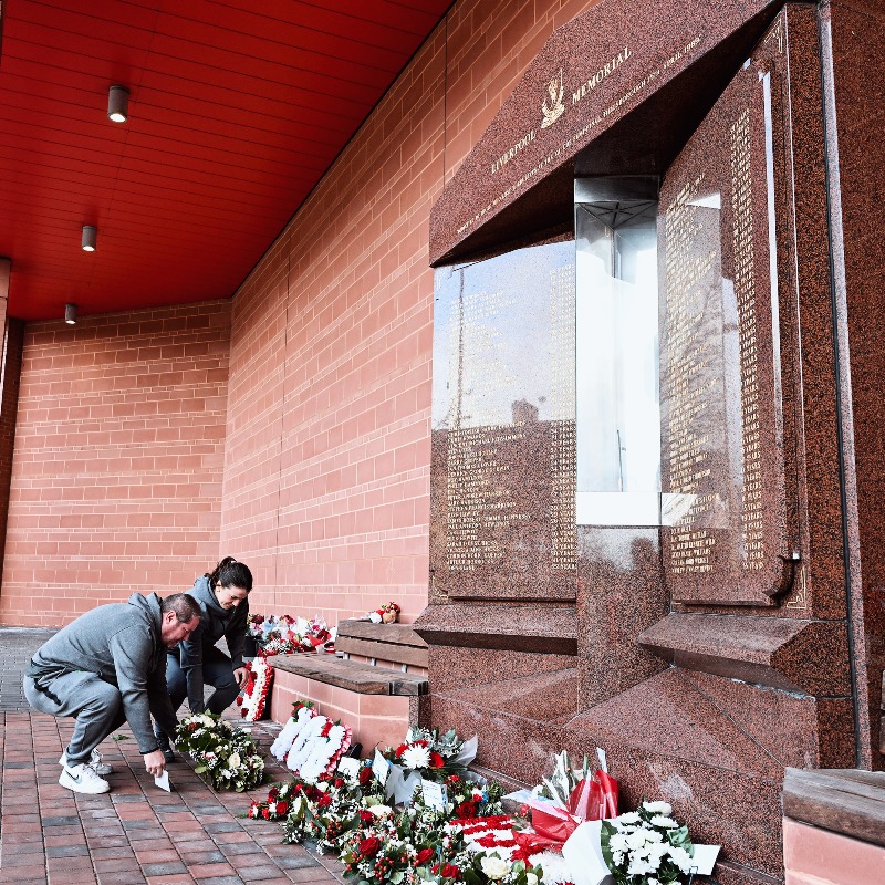 LFC's tweet photo. Tributes are being paid across Liverpool Football Club and the city today to mark the 35th anniversary of the Hillsborough tragedy.