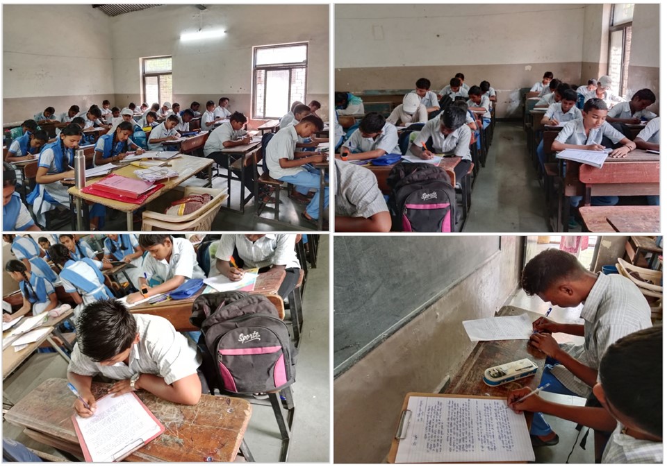 Hindi Essay Writing : Theme Shiv Shakti at Dr. Ambedkar memorial Technical High School. #SchoolbehindChandrayaan #KnowourChandrayaan #IndiaonMoon #StudentsForChandrayaan #ChandrayaanEducation @pddesc