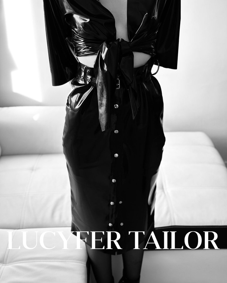 lucyferorg's tweet photo. Today I want to show you a new model of long skirt for summer. The skirt is oversize, adjustable with a belt. Unbuttoned at the front with snap buttons. Practical, comfortable and looks great both with other latex things and normal clothes.

latex: https://t.co/0os2QLvanO https://t.co/He5tRzane9
