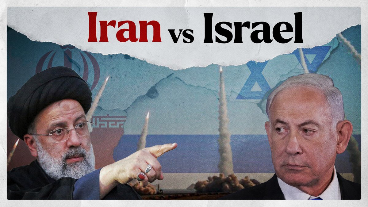 Insanely timed video release over on our sister channel First Thought - What would happen if Iran and Israel go to war? Link - youtube.com/watch?v=ftC8eL… . DID WE CAUSE THIS???