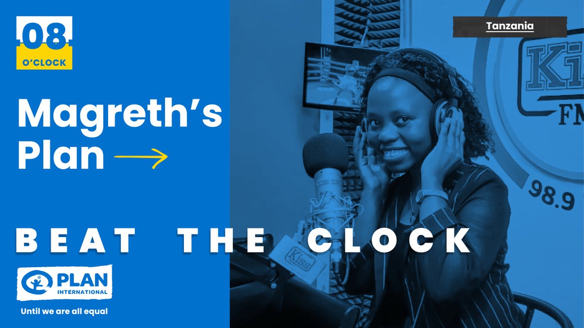 Magreth’s Plan to #BeatTheClock 👇🏿 📚 - Get an education. 💼 - Forge a seemingly impossible career path. 📢 - Empower others to do the same. Check out Magreth’s extraordinary story here 👇🏿 #UntilWeAreAllEqual youtu.be/Ico1vzyU7NA